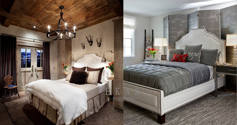 Box Spring Bed with Storage Double Bed Furniture