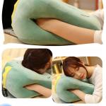 Skin Friendly Plush Toy Pillow Animal Shape Printed / Embroidered Logo 35 * 30CM