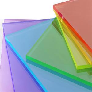 China Translucent Colored Plastic Sheets 2.5mm-15mm factory