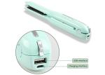 25W 400F Mini Hair Straightener , 2 In 1 Cordless Curling Iron And Hair