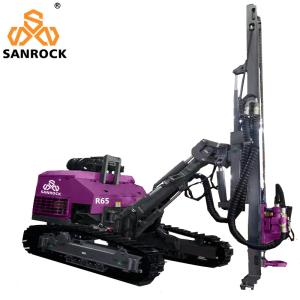 China Hydraulic Mining Machinery Crawler DTH Drilling Machine Separated DTH Drill Rig factory