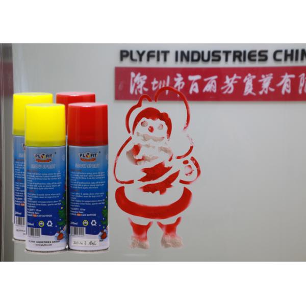 Various Color Christmas Snow Spray Water based High Extrusion Rate Non - Flammable