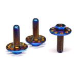 Titanium Precision Parts M6x20 Customized Hexagon Flange Bolts For Racing