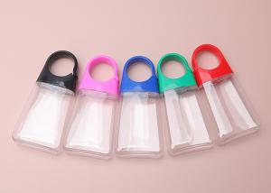 China 30ml Empty Hand Sanitizer Bottles Refillable Keychain Travel Bottle factory