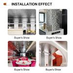 5/8mm Eco Friendly Bamboo Charcoal Decorative Wall Panel For Hotel Office