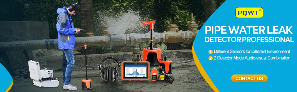 Drywall Pool Water Pipeline Leak Detector PQWT L3000 LCD Touch Screen