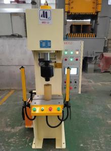 China C Frame 10T Hydraulic Metal Punch Press Machine 100KN Metal Forming factory