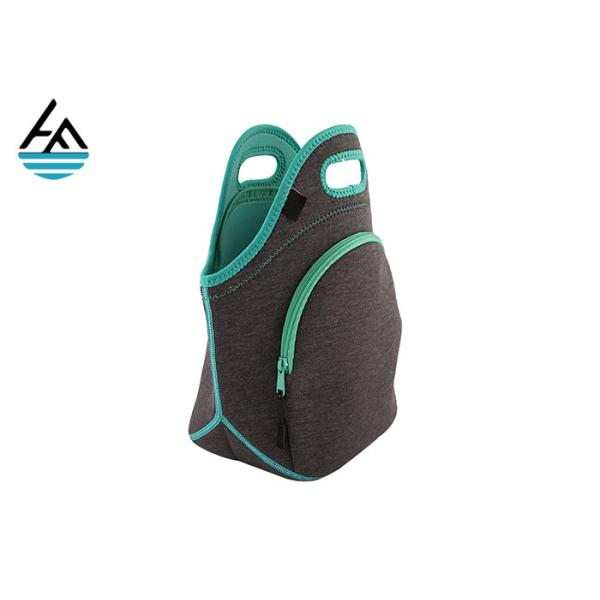 China Insulated Soft Neoprene Lunch Box Bag For Children Polyester Cloth factory