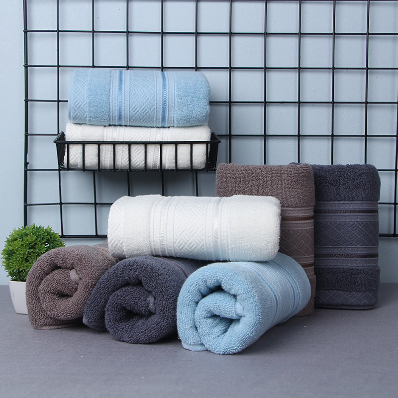 Soft and Plush Organic Cotton Towel Roll for a Comfortable Bathing Experience