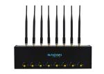 50-60Hz 20w Mobile Phone Signal Jammer 3G 4G High Power Cell Phone Blocker 8