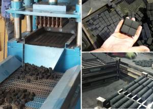 China High Pressure 11kw Charcoal Briquettes Making Machine factory