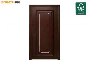 China Painting Thick 40mm Flush Engineered Plain Wooden Door on sale