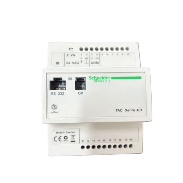 China Schneider Xenta 401 Programmable Controller 007301012 Precision Control for Building Automation factory