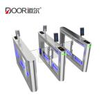 35personal/min Acrylic Stainless Steel Swing Turnstile 60W