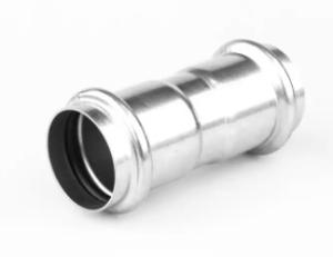 China Anti Corrosion Press Fit Fittings SS304L / SS316L With M Profile Press factory