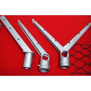 Knitting Security Fence Systems / Chain Link System For Multiple Applications