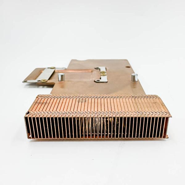 pure copper heatsink,high-density tooth radiator, electronic components, shovel tooth heat sink, copper plate