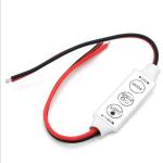 3 Key LED Mini Controller 5V 12V 24V For 5050 3528 Single Color LED Strip Light
