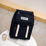 New Korean version of personality letter backpack large capacity burden