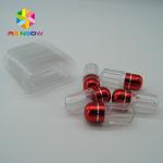 Rhino Sex Capsule Plastic Pill Bottles / Empry Capsule Container