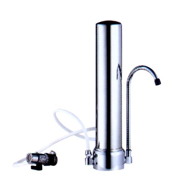 10 Inch Stainless Steel Water Purifier / Water Filter In Kitchen 10000L Capacity