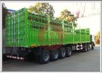 4 Axle Cargo Container Trailer , Container Delivery Trailer 45000kgs Carrying
