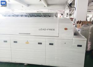 China Startup Power 27 KW 6 Zones SMT Reflow Oven Conveyor Equipment factory