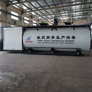 Horizontal Cylinder Rubber Powder Modified Bitumen Machine