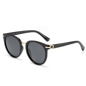 China Women Driving Mirrors Vintage PC Sunglasses Reflective Flat Lens Sun Glasses UV400 factory