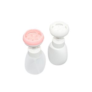 Petal Type Foam Hand Sanitizer Pump PP PE Soft Touch Bottle 300ml