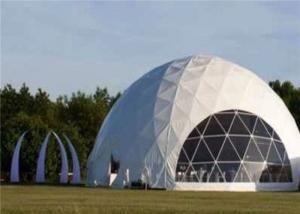 China Wind Proof Free Span Large Geodesic Dome Tent For Events With Marvelous Design factory