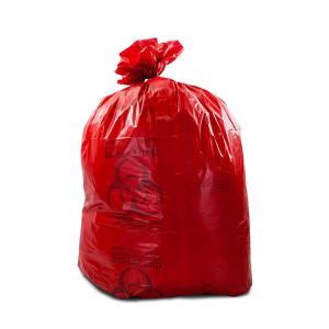 China 20-30 Gallon Biohazard Waste Disposal Bags , 3.2mil Waste Can Liners factory
