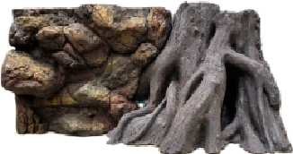 Healthy Reptile Enclosure Background SL-M33B Moisture Proof Custom Terrarium