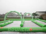 Zorbing ball Inflatable Race Track,Go Kart/Cars Air Track