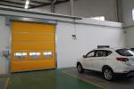 Inside Outside Full Transparent PVC Window High Speed Roll Up Door