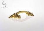 Gold Funeral PP Recycle Plastic Coffin Handle Ornamental Lifting Weight 50kg