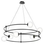 Designer living room chandelier modern simple atmosphere room ring creative