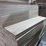 Customized Size Paulownia Solid Lumber Timber for in Natural Wood or Bleached