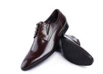 Brand Wingtip Oxford Luxury Mens Leather Dress Shoes , Carved Genuine Leather