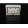 Buy cheap Outdoor Parking Lot Two British Wall Switch Socket Open Angle Up To 90° from wholesalers