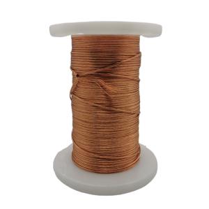China 0.2mm * 264 Flexible Stranded Copper Wire Enameled Twist High Frequency Litz Wire factory