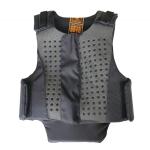 Certified Foam Padded Black Children Vest for Outdoor Horse-Riding/Equestrian