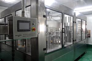 China 5mm Fruit Particles Juice Filling Machine factory