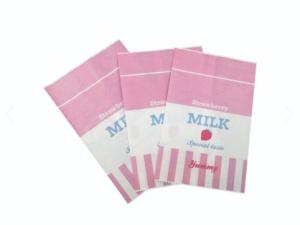 China Decorative Candy Christmas Paper Gift Bags Customized CMYK printing factory