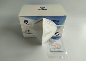 China High Filtration Efficiency Foldable Kn95 Mask , Disposable Respirator Mask factory