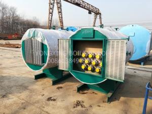 China Super Durable Horizontal Electric Hot Water Boiler With Low Pressure 240-2880 Kw factory