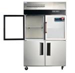 Commercial Vertical Stand Refrigerator Freezer -6 -15C Stainless Steel Kitchen