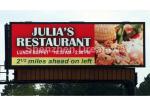 16mm Pixel Outdoor Full Color LED display Billboard with Waterproof LED Box ,
