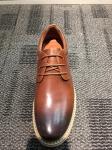 Lace Up Walking Mens Casual Leather Boots , Black Mens Casual Footwear