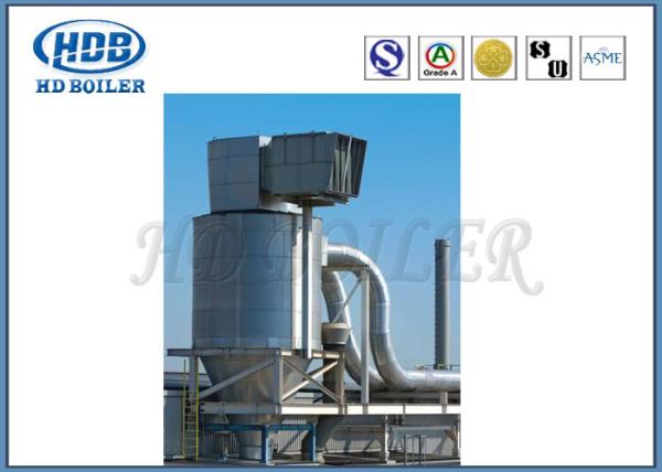 Steel Single High Efficiency Cyclone Dust Collector , Industrial Cyclone Dust